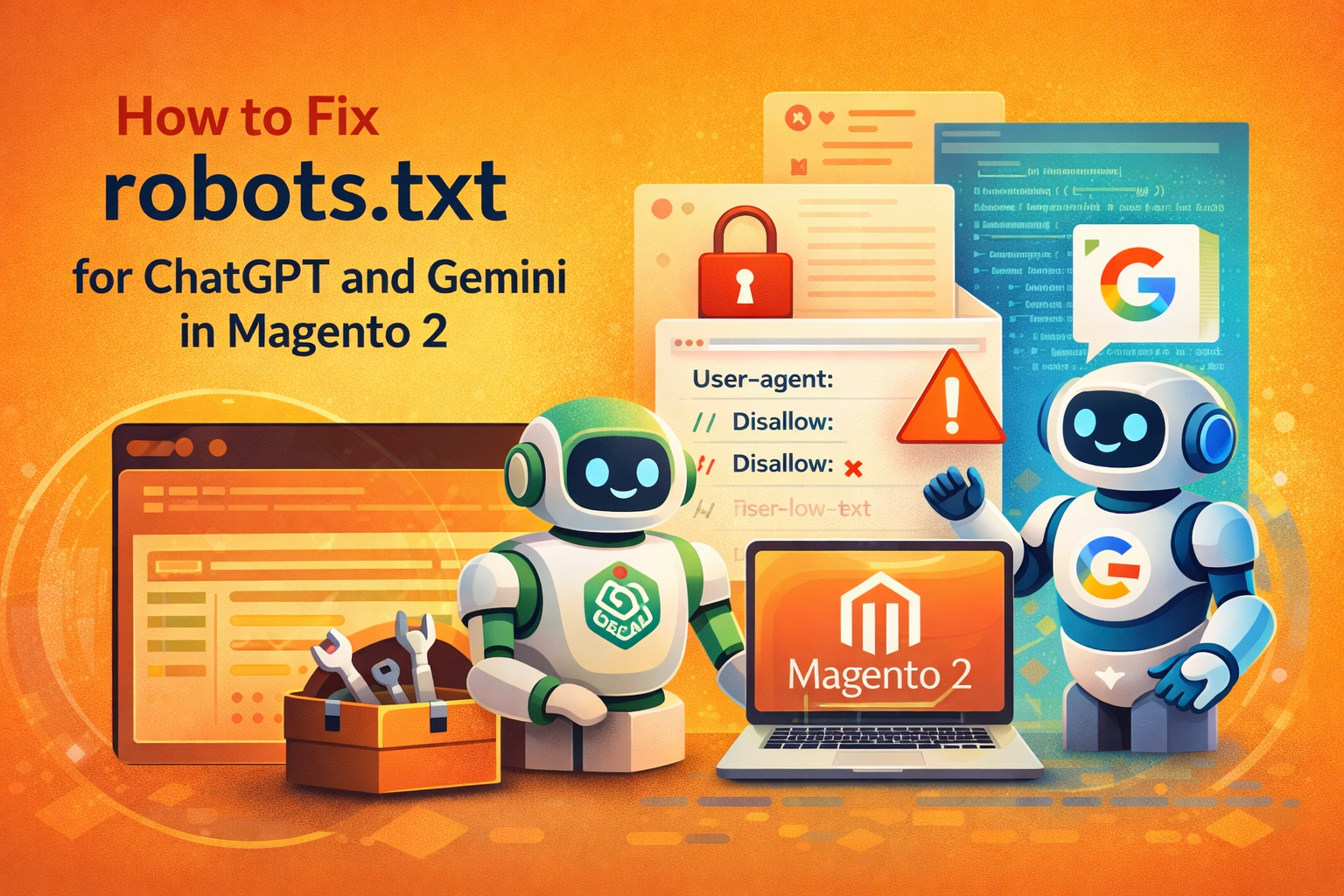 How to Fix robots.txt for ChatGPT and Gemini in Magento 2